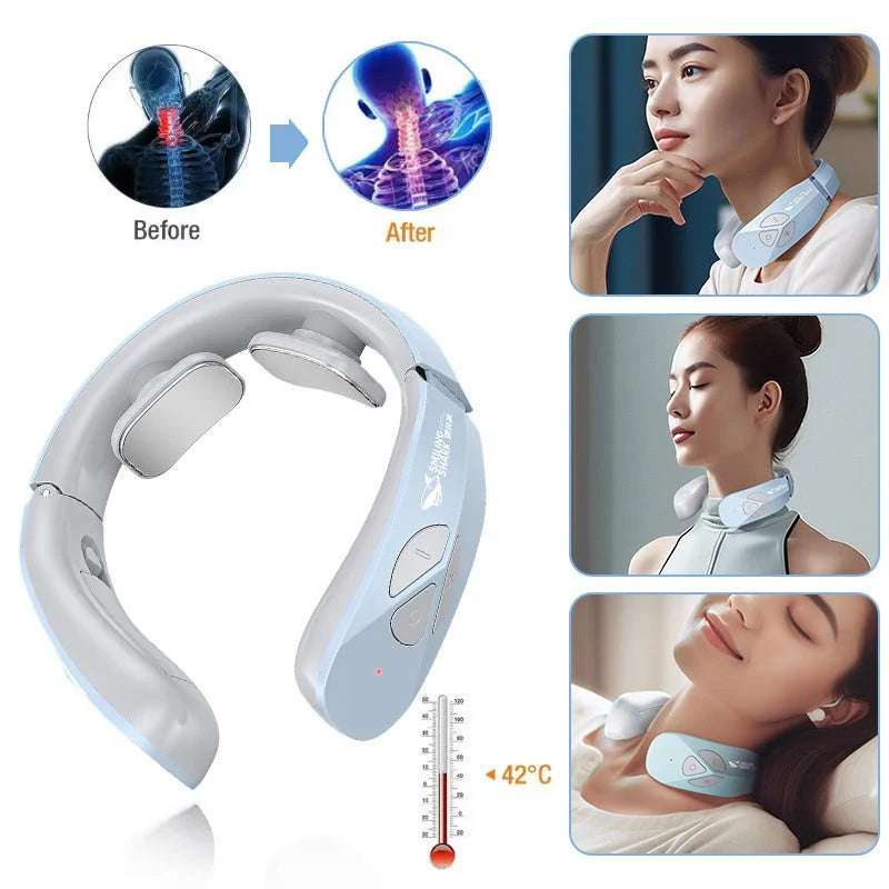 Electric Neck Massager EMS Pulse