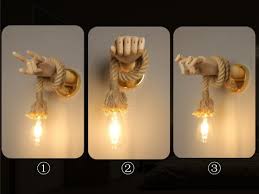 Vintage Ornament Mechanical Hand Wall Lamp - AR Store