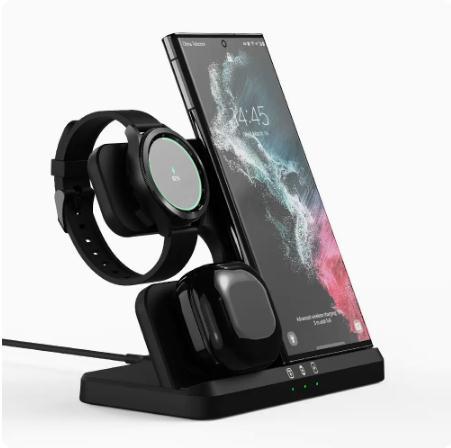 3in1 Mobile Phone Headphone Charging Stand