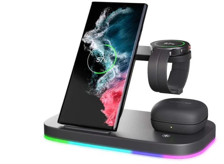3in1 Mobile Phone Headphone Charging Stand